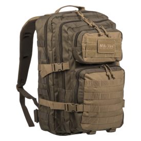 MIL-TEC US ASSAULT LARGE hátizsák - green/coyote 36L