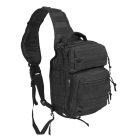 MIL-TEC Assault Small, 1pántos hátizsák - fekete 10L