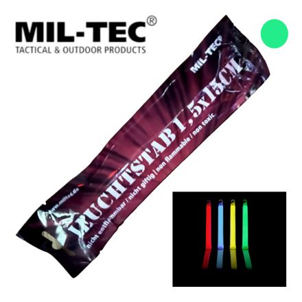 MIL-TEC fényrúd  zöld színű, 1 db/csomag