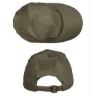Taktikai baseball sapka, rip-stop - olive