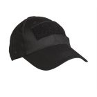 Taktikai baseball sapka, rip-stop - fekete