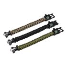 Paracord Survival többfunkciós karkötő - camo