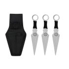 Dobókés szett 16,5 cm – silver – RAPTOR