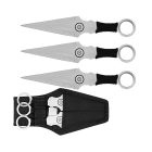 Dobókés szett 16,5 cm – silver – RAPTOR