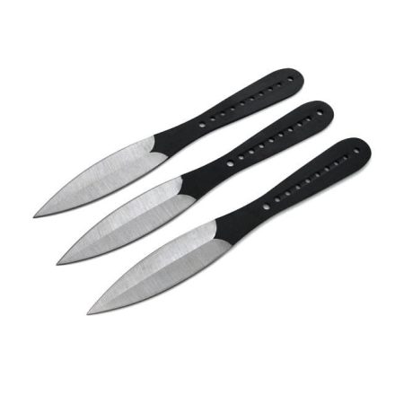 Dobókés szett 22,5 cm – fekete – RAPTOR