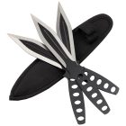Dobókés szett 22,8 cm – fekete – RAPTOR