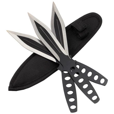 Dobókés szett 22,8 cm – fekete – RAPTOR