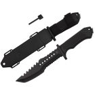 Katonai taktikai tőr tűzgyújtóval