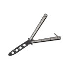 Gyakorló pillangókés - fém/fekete