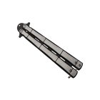 Gyakorló pillangókés - fém/fekete