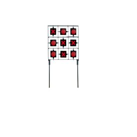Tic – Tac – Toe céltábla, 9 célpontos reaktív játék – RAPTOR