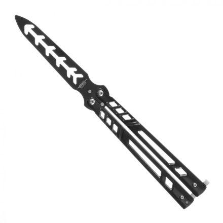 Pillangó kés gyakorló JKR-704 fekete