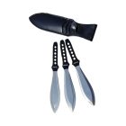 Dobókés Böker Magnum Throwing Knife Profi 1 3db – os szett – fekete – RAPTOR