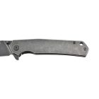 RUIKE kés P801 – SB acél, kőmosott – fekete – RAPTOR