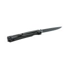 RUIKE kés P801 – SB acél, kőmosott – fekete – RAPTOR