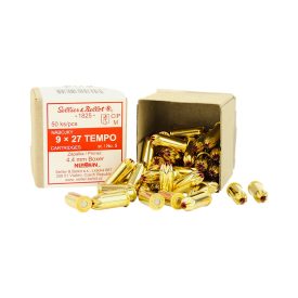 Sellier&Bellot 9x27 Tempo st. 5 sertés – és marhakábító patron – piros – RAPTOR