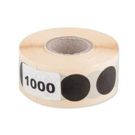 Lőlap javító pötty 20 mm fekete 1000 db – RAPTOR