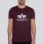 Basic T, póló, 21 deep maroon 100501