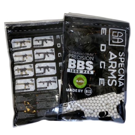 BB BIO Specna Arms EDGE 0,43g, 1000 db/csomag
