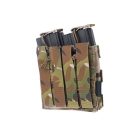 Tárzseb 2-es nyitott M4/M16 Multicam