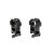 Távcsőszerelék 2 részes Magasított 30mm QD Mounts
