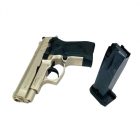 Zoraki 914 Nikkel Full Auto 9 mm P.A.K. gáz – riasztó pisztoly – RAPTOR