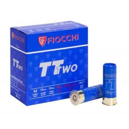 12/70 2.4mm 28g Fiocchi TT TWO sörétes sport lőszer