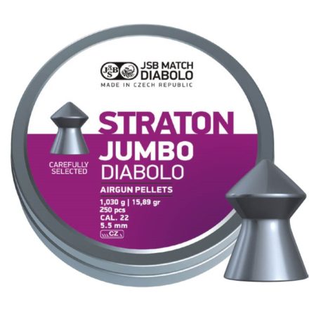 JSB Jumbo Straton 5,50mm 1,03g légpuska lövedék, 250db