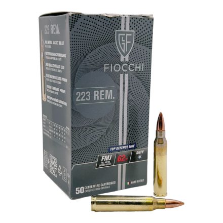 223Rem FMJ 62gr / 4g Fiocchi