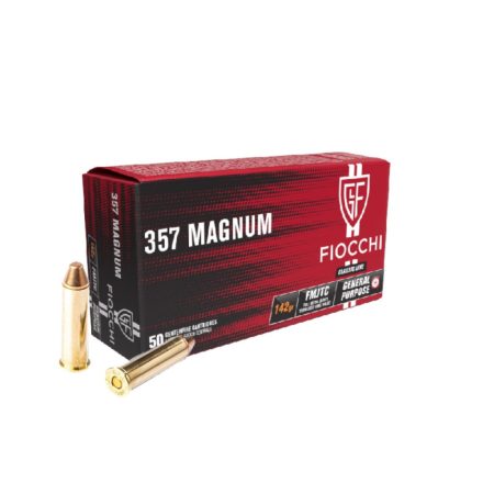 357Mag Fiocchi FMJTC 142 gr