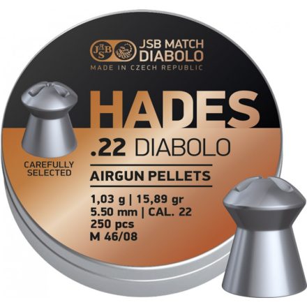 JSB Hades 5,50mm 1,03g légpuska lövedék, 250db