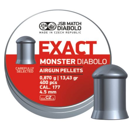 JSB Exact Monster 4,52mm 0,87g légpuska lövedék