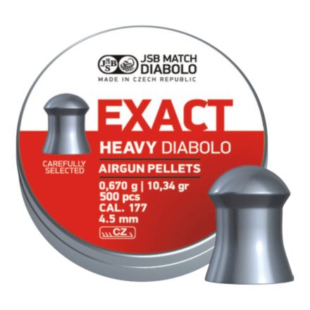 JSB Exact Heavy Diabolo 4,52mm 0,67g 500db