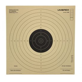 Lőlap 17x17 cm – RAPTOR