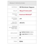 300 Win.Mag. Hornady SP Interlock American Whitetail 180gr  11,7g