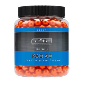 T4E PAB50 500db Painball (festék) golyó, narancssárga – RAPTOR