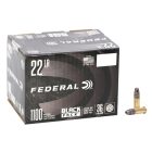 Federal BlackPack LeadHollowPoint .22LR 36gr 1.260fps – RAPTOR
