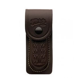 Bicskatok bőr barna mintás kicsi 12x3x2cm Herbertz Luxury