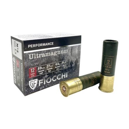 12/89 3.5 mm  63g  Fiocchi UltraMagnum sörétes lőszer