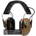 M300T Bluetooth – os aktív fülvédő – fekete – RAPTOR