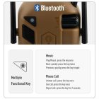 M300T Bluetooth – os aktív fülvédő – fekete – RAPTOR
