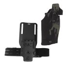 Gyorstok Glock 17 fegyverhez X300 lámpával - multicam black