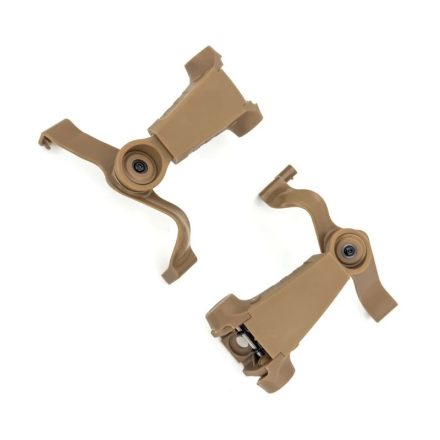 AERMOR M16A sisakadapter M32 aktív fülvédőhöz – coyote brown – RAPTOR