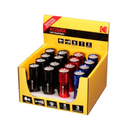 Kodak Elemlámpa 9x LED (+3AAA) 