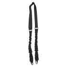 Hordszíj 2/1 pontos bungee - fekete