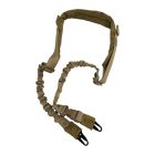 Hordszíj 2 pontos párnázott, bungee – Coyote – RAPTOR
