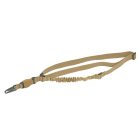 Hordszíj CQB 1 pontos bungee – tan – RAPTOR