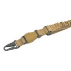 Hordszíj CQB 1 pontos bungee – tan – RAPTOR