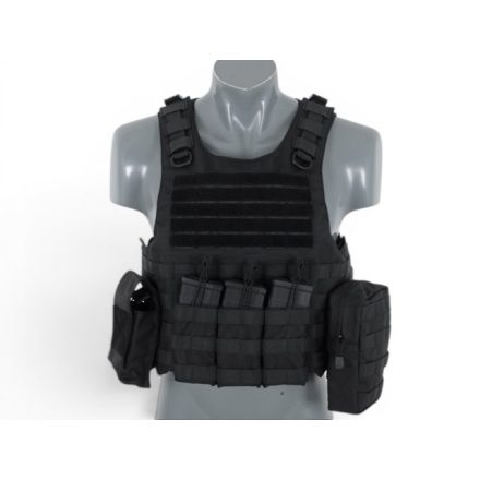 Taktikai mellény AAV FSBE V2 – fekete – RAPTOR