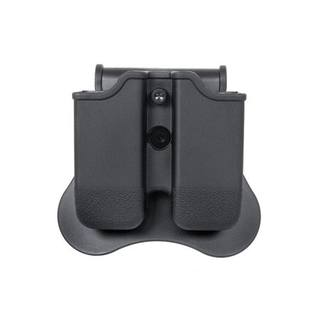 G17/G19/ACP dupla pisztolytárzseb, fekete
